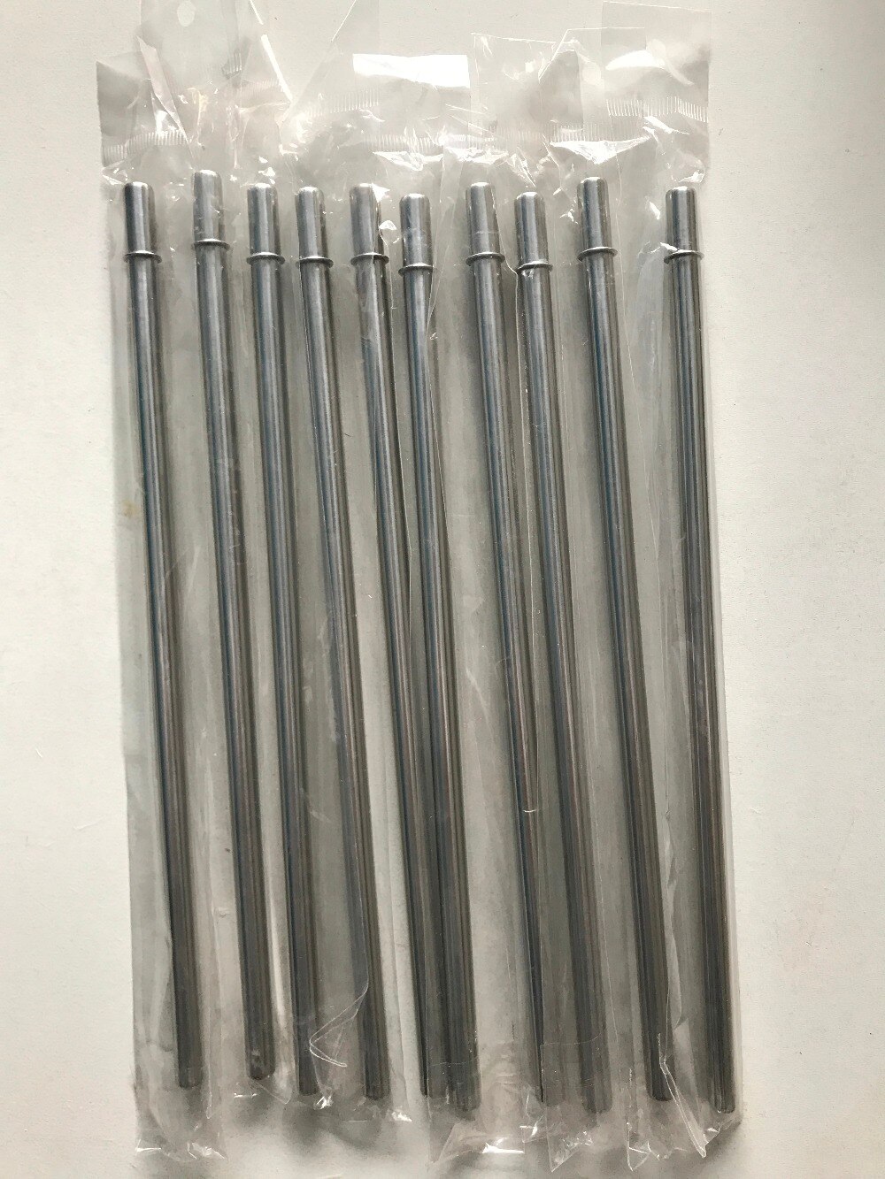 Factory stainless steel drinking straws 10pcs/lot 24cm long