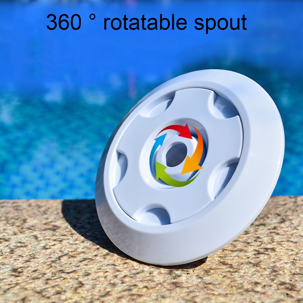 Swimming Pool Outlet Nozzle 360° Rotation Pool Massage Nozzle Water Outlet SPA Eyeball Jet Tools