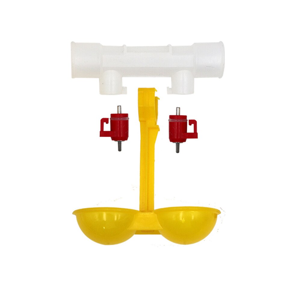Bebedero de pezón para aves de corral, bebederos para pollos, sistema de bandeja automática de agua, Copas de riego, capa de pollito de un día, 1 Uds.