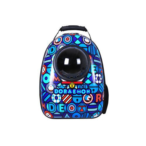 Raum Kapsel Astronaut Haustier Katze Rucksack blasiert Fenster für Kätzchen Welpen Chihuahua Kleine Hund Träger Kiste draussen Reisetasche Höhle: Blau