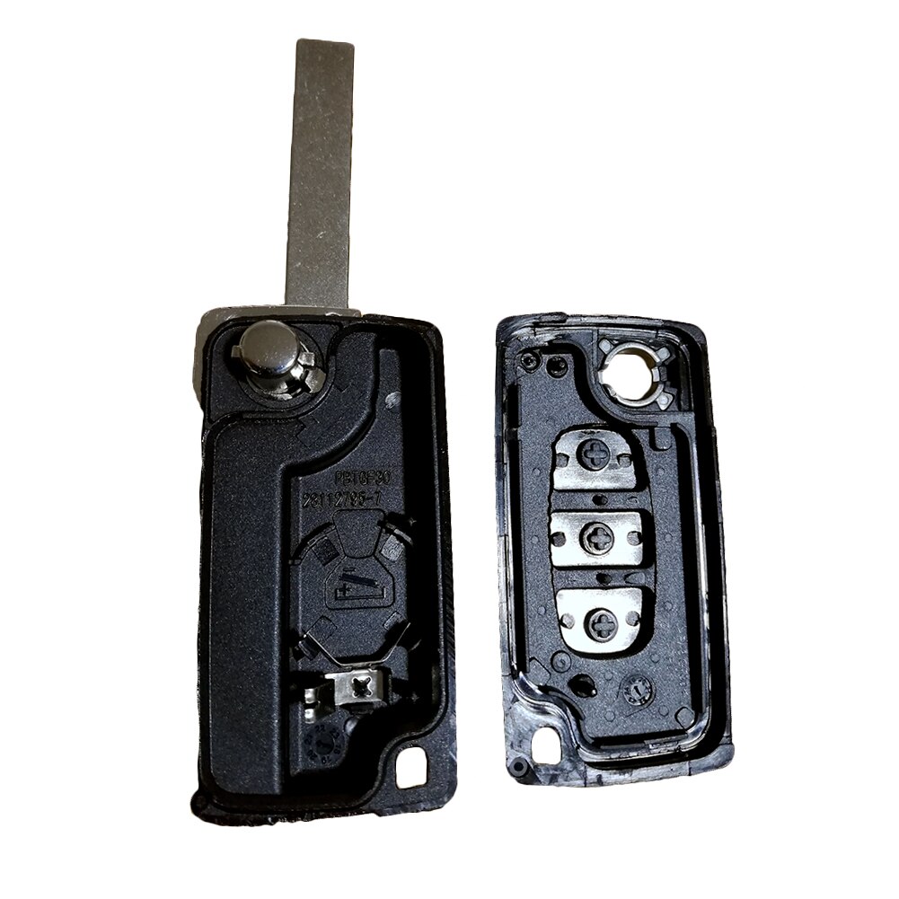 Remote Car Key Case Cover Shell 3 Buttons Flip Durable Convenient Fob Without Blade Fit For Citroen C2 C3 C4 C5 C6 C8#292105
