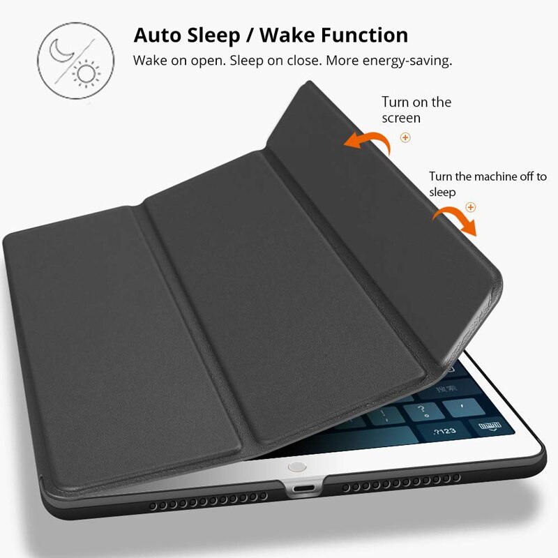 Fall für iPad Air 2 9,7 Ultra Dünne Magnetische Flip Stand PU Leder Funda für iPad 6 A1566 A1567 Smart abdeckung mit Auto Wake/Sleep-