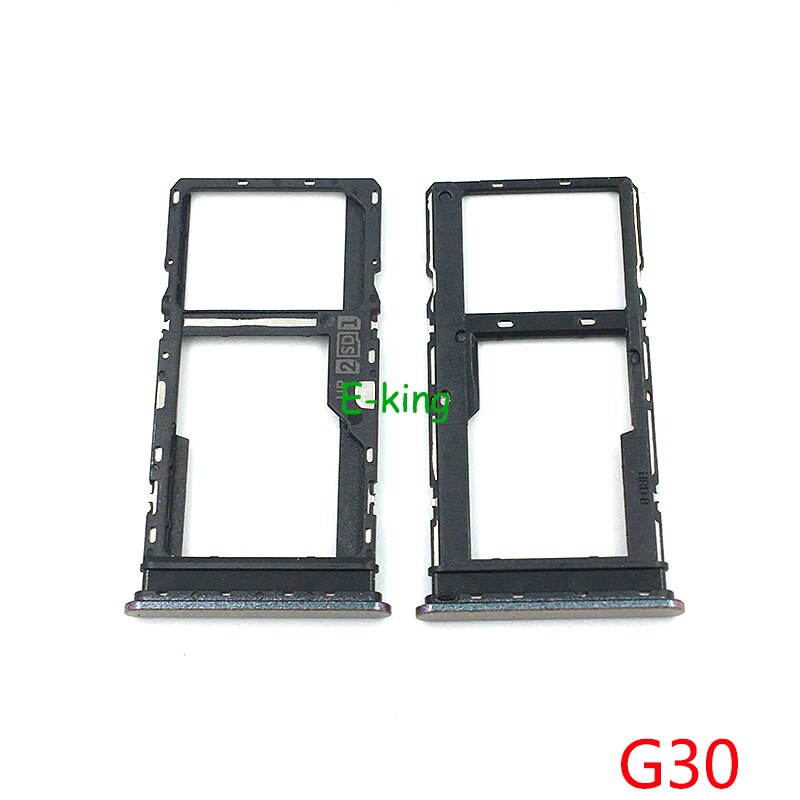 10PCS For Motorola Moto G10 G20 G30 G100 Sim Card Slot Tray Holder Sim Card Reader Socket