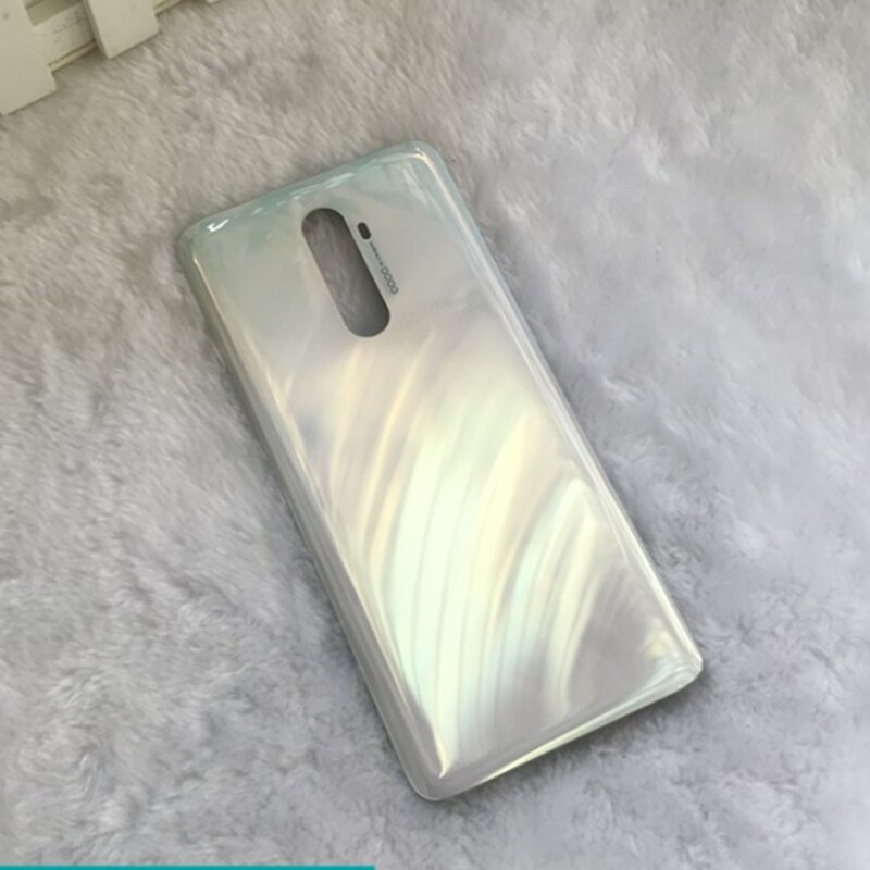 Funda trasera de cristal para Realme X2 Pro, cubierta de batería para OPPO Realme X2 Pro, novedad: White