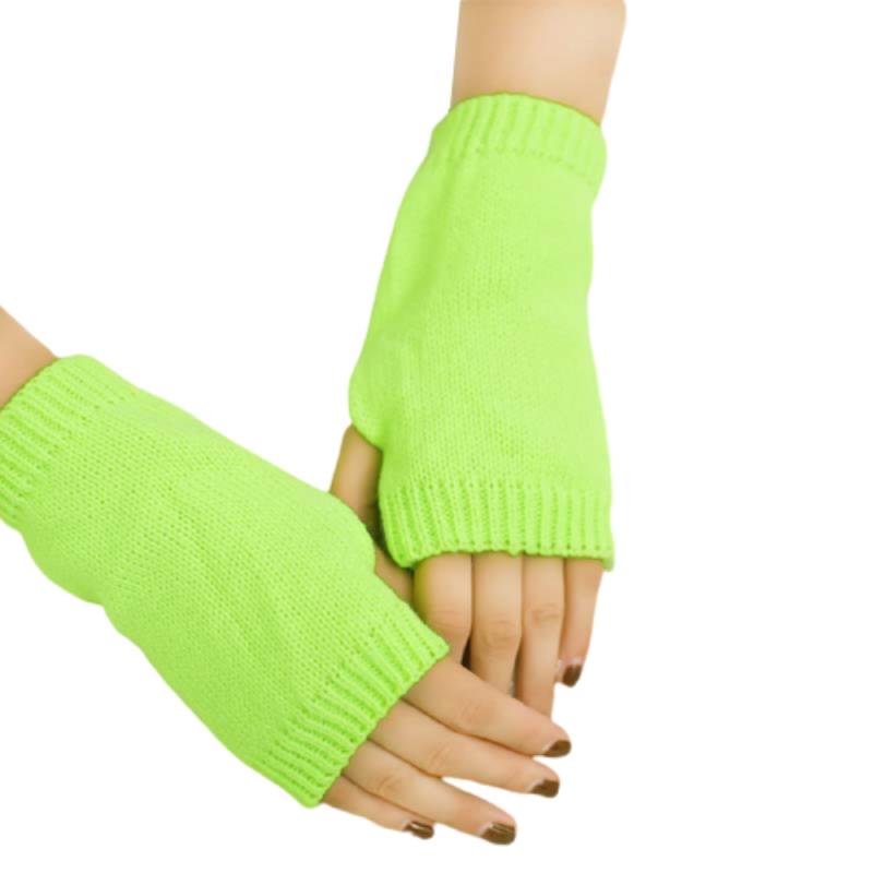 1 Paar Winter Gebreide Handschoenen Vrouwelijke Vingerloze Handschoenen Zonder Vingers Vrouwen Kasjmier Warme Winter Handschoenen Hand Pols Warmer: 11