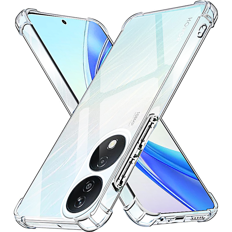 Coque souple transparente en Silicone pour Huawei Honor X7b X9b X5 Plus X6a X7a X8a X9a X5 X6 X7 X8 X9 4g 5g Coque arrière Ultra-mince Funda Coque