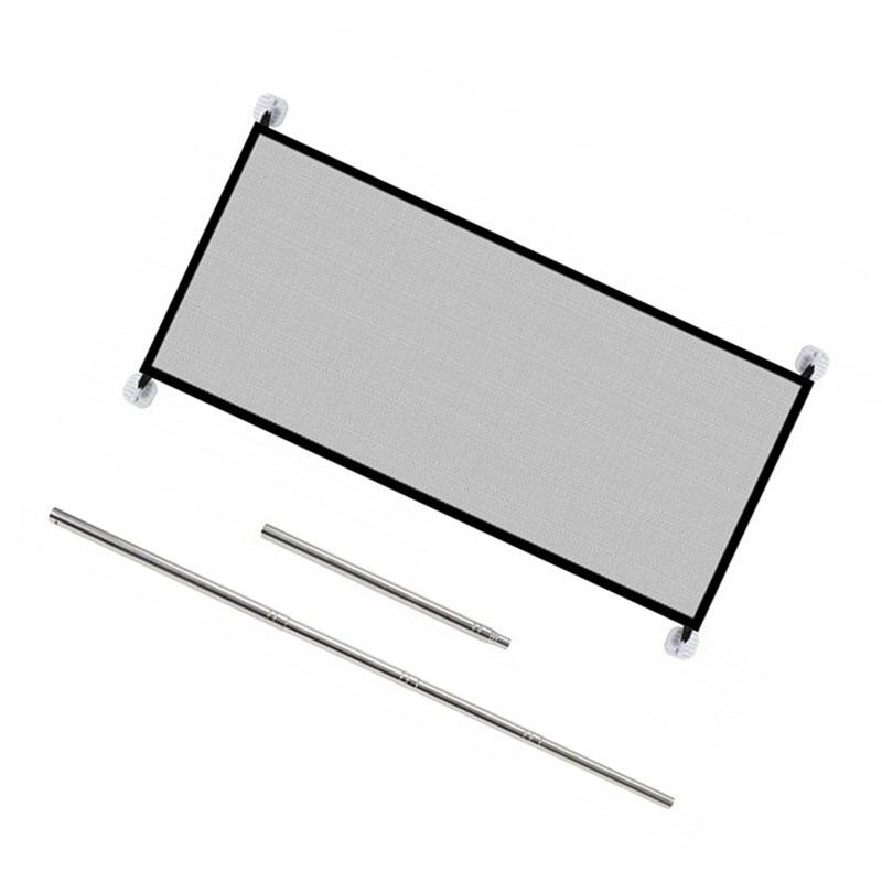 1 Set Pet Enclosure General Portable Mesh 180x72cm Safety Barrier for Pet