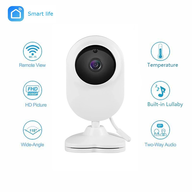 Wouwon Detecteren Temperatuur 1080P Mini Ip Camera Draadloze Wifi Camera Beveiliging Surveillance Cctv Camera Babyfoon