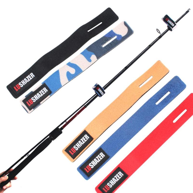 Fiskestang omslag bunt elastisk fiskestang feste stropp belter stang binde stang feste stropp belter stang binde fiskeutstyr iscas