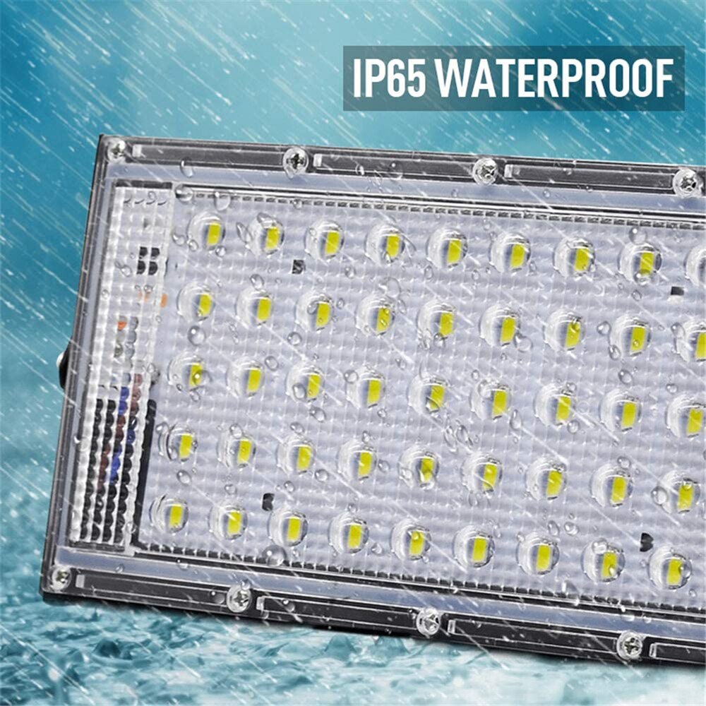 50W Disinfection UV Lamp Home Living Room LED Ultraviolet Germicidal Disinfect Virus Lights Mite Purifying Sterilizer Security