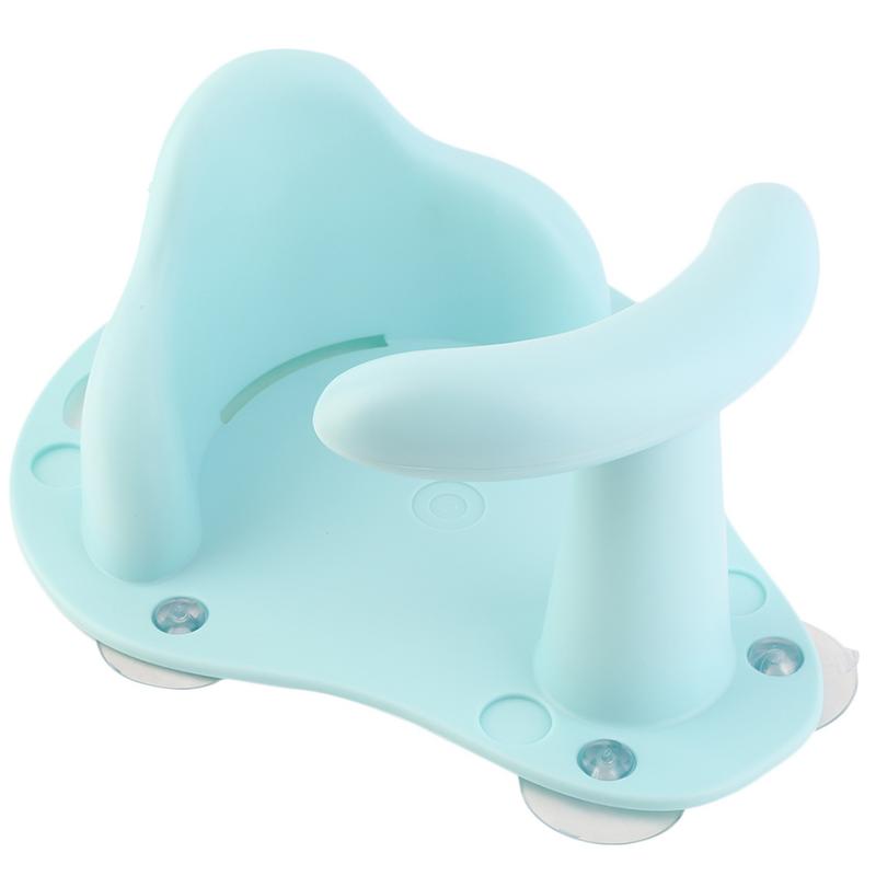 Baby badkar sittplats barn anti slip säkerhet duschstol giftfri mjuk bekväm badstol för 1-3 år gamla barn