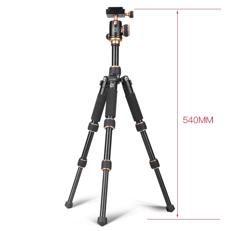 Portable Desktop Mini Tripod with Ball Head Quick Release Plate for SLR DSLR Digital Camera Smartphone Video Camcorder