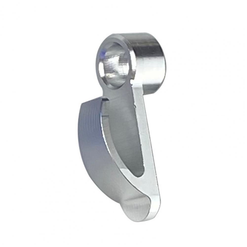 Motorstuurhaak Universele CNC Aluminium Houder Cargo Hook Hook Bagagetas Hanger Helm Klauw Motoraccessoires: Zilver