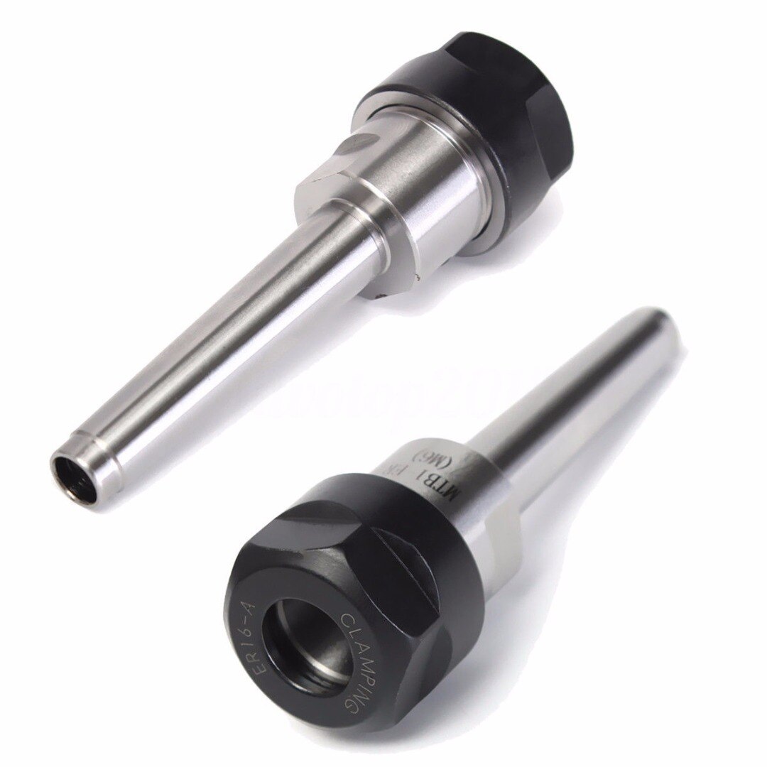 ER16 Collet Chuck Holder W/ MT1 Shank Morse Taper M6 CNC Milling Lathe Tool