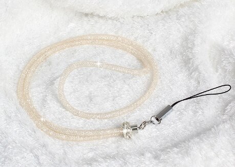 Lanyard Strap Crystal Neck Strap for iPhone 7 Plus 8 X SE Cellphones Phone Cases Keys Necklaces Rhinestone Keychain: 6