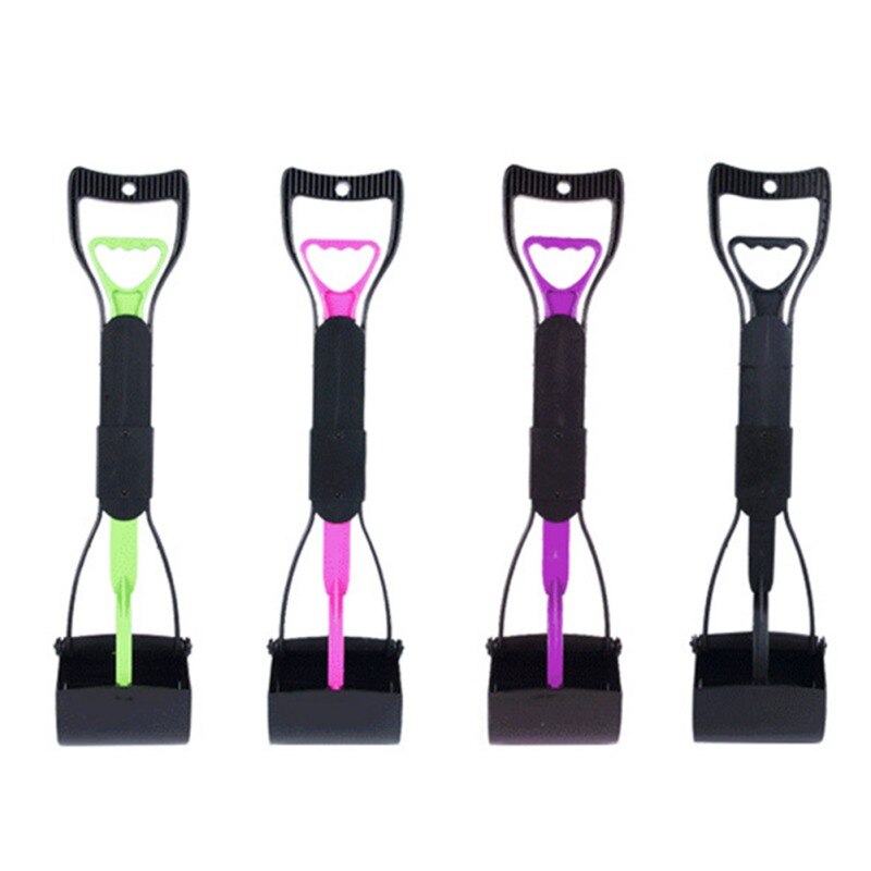 Pet Poop Clip Long Handle Stool Shovel Toilet Picker #
