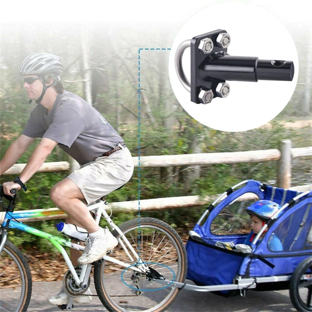 Fietskar Trekhaak Koppeling Bevestiging Trekhaak Kinderwagen Linker Draagbare Universele Fietsen Connector Onderdelen Fietsaccessoires