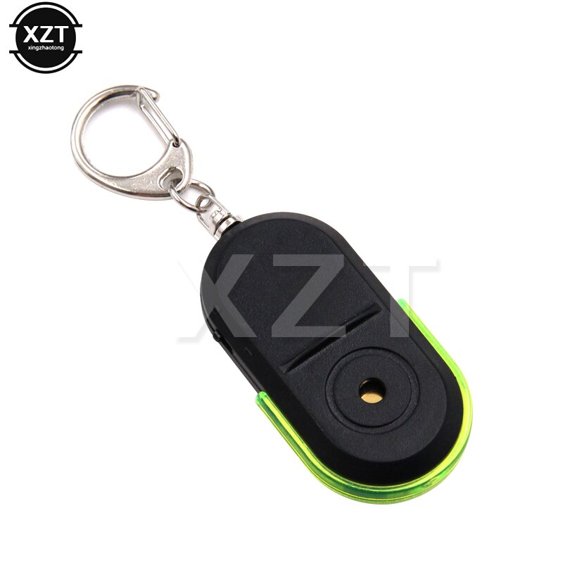 30 times sound Wireless Anti-Lost Alarm Key Finder Locator Keychain Whistle Sound LED Light Things Tracker Remote control