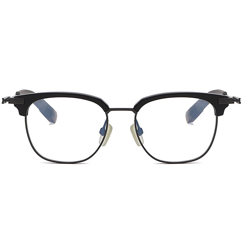 Montura de placa para gafas para hombre, Marco para cejas, Dita411 con el mismo marco grande de cara ancha, se puede combinar con vidrio Retro para Miopía