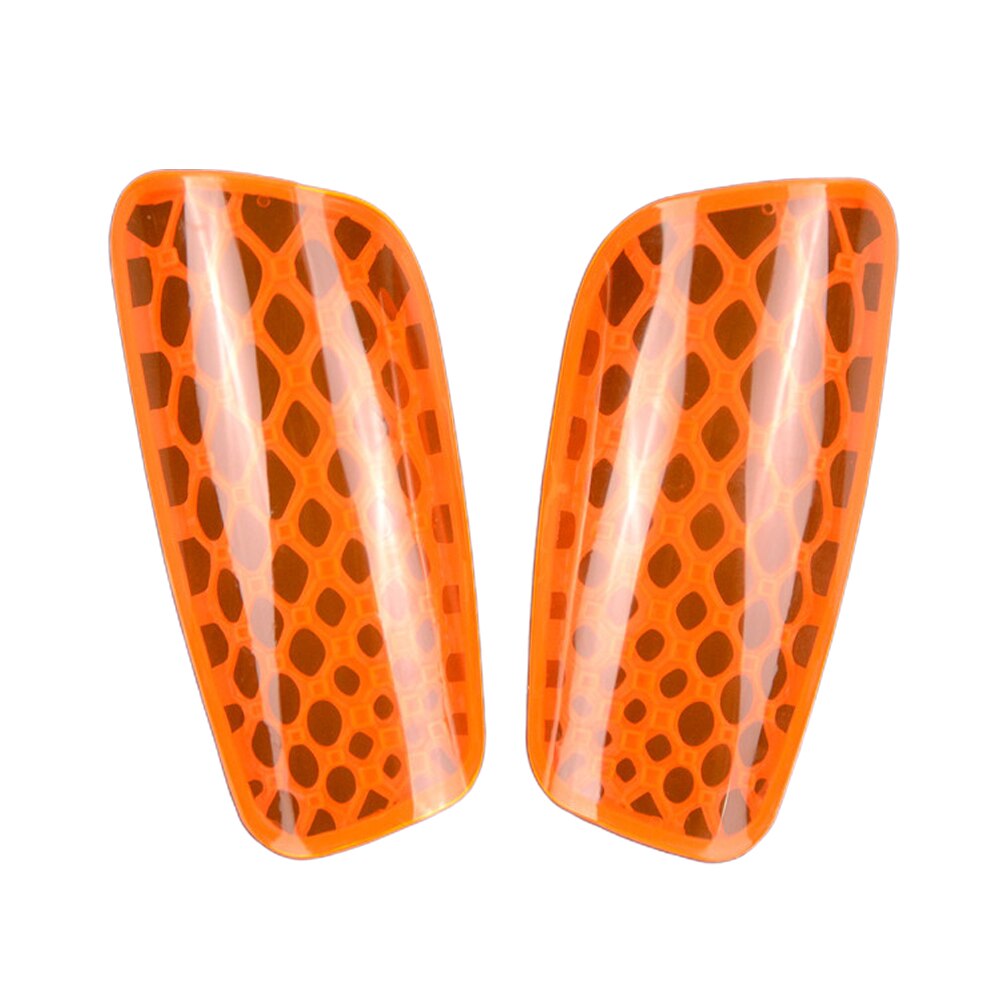 2pcs Sports Ultra Light Leg Protector Shock Absorption Safety Calf Anti Slip Soccer Training Support Adults Kids Shin Guard: Orange / Adult