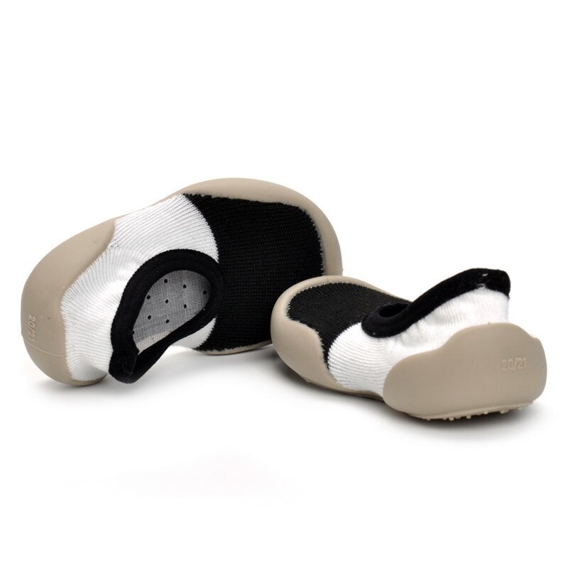 I più piccoli Della Ragazza del Ragazzo del Cotone Calzino Suole di Scarpe in Gomma Antiscivolo Morbida Scarpa Calzino per Il bambino di Modo Delle Ragazze Delle Ragazze Calzino infantile del bambino Pantofole
