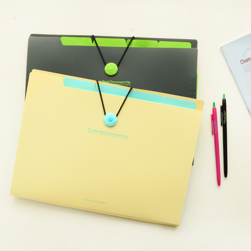 Mærke vandtæt bog  a4 papir arkivmappe taske harmonika stil dokument rektangel kontor hjemmeskole farve tilfældig