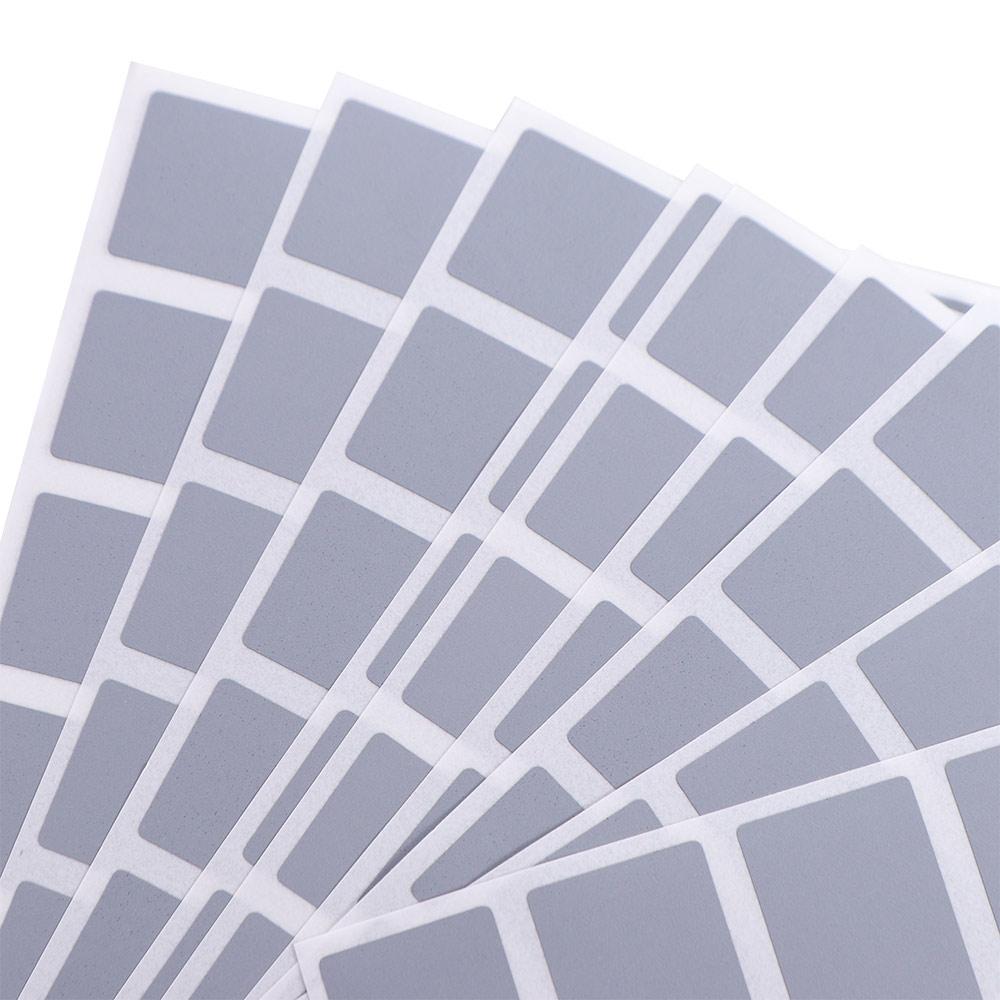 100pcs Rectangular Scraping Stickers Scratch Cards Adhesive Scratch Off Stickers Funny Scratch Off Cards