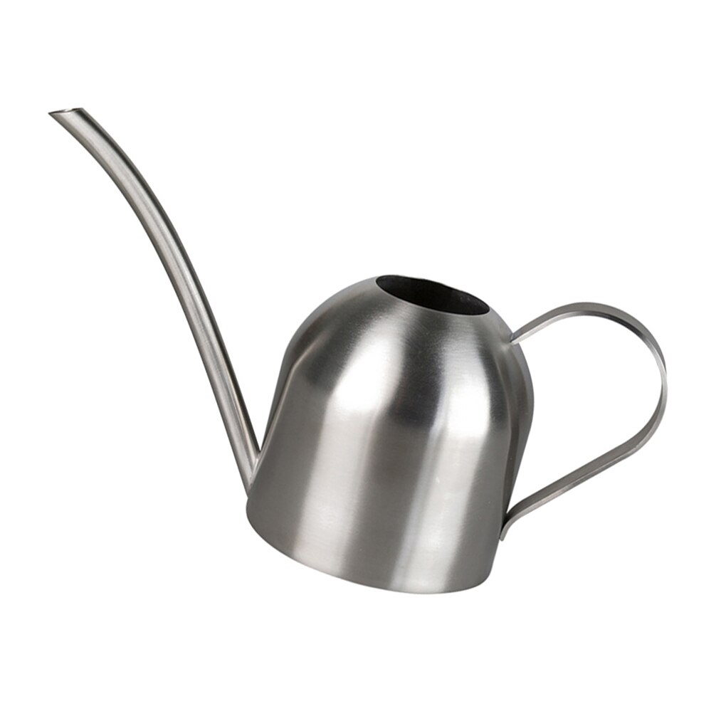 Mini Indoor Planten Gieter Geborsteld Rvs Gieter Voor Kinderen Kantoor 500Ml