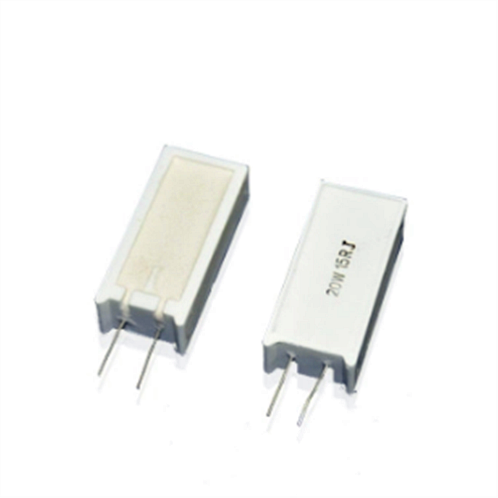 5Pcs SQM RX27-5 Vertical Cement Power Resistors 10W 10/12/15/20/22/30/39/47/51/100/150/200/300R Ohm Ceramic