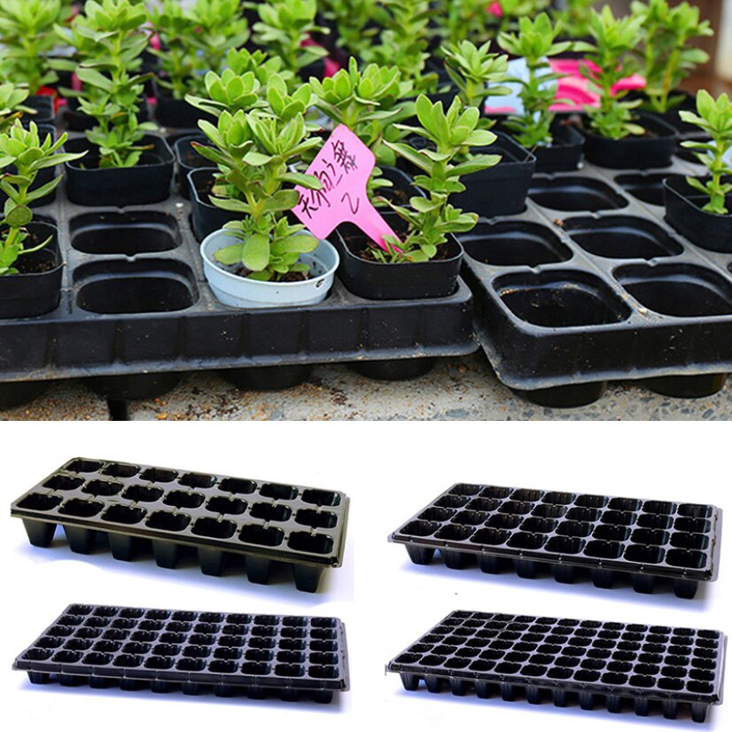 Porous Garden Pots Planters for Seedlings Indoor Gardening Cultivating Germination Tray Garden Plant Pod Bucket Plastic Seedling