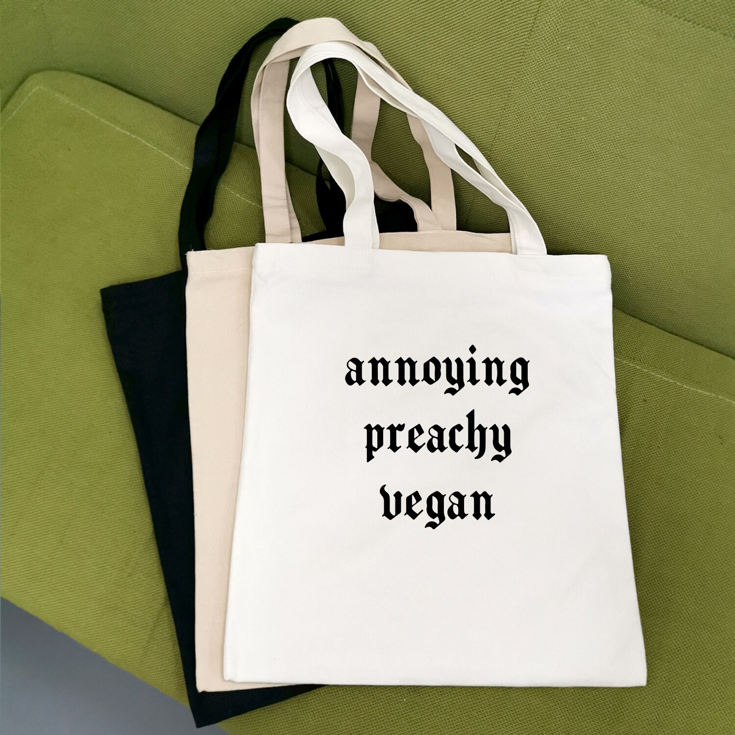 Tote Bags for Women Canvas Reusable Shopping Bags Korean Large Capacity Shopper Handbag for Girls Foldable Shoulder Bags: C4-152WHITE