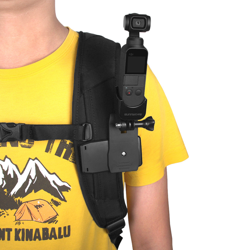 DJI OSMO Pocket Romp Houder Ondersteuning Base zelfontspanner Vaste Beugel met 1/4 Adapter