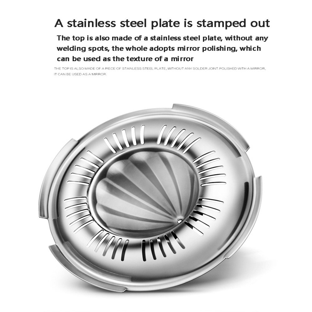 Bärbar manuell juicepress köksjuicer apelsinjuicer presspress i rostfritt stål citronpress fruktskruvpressare apelsinpress