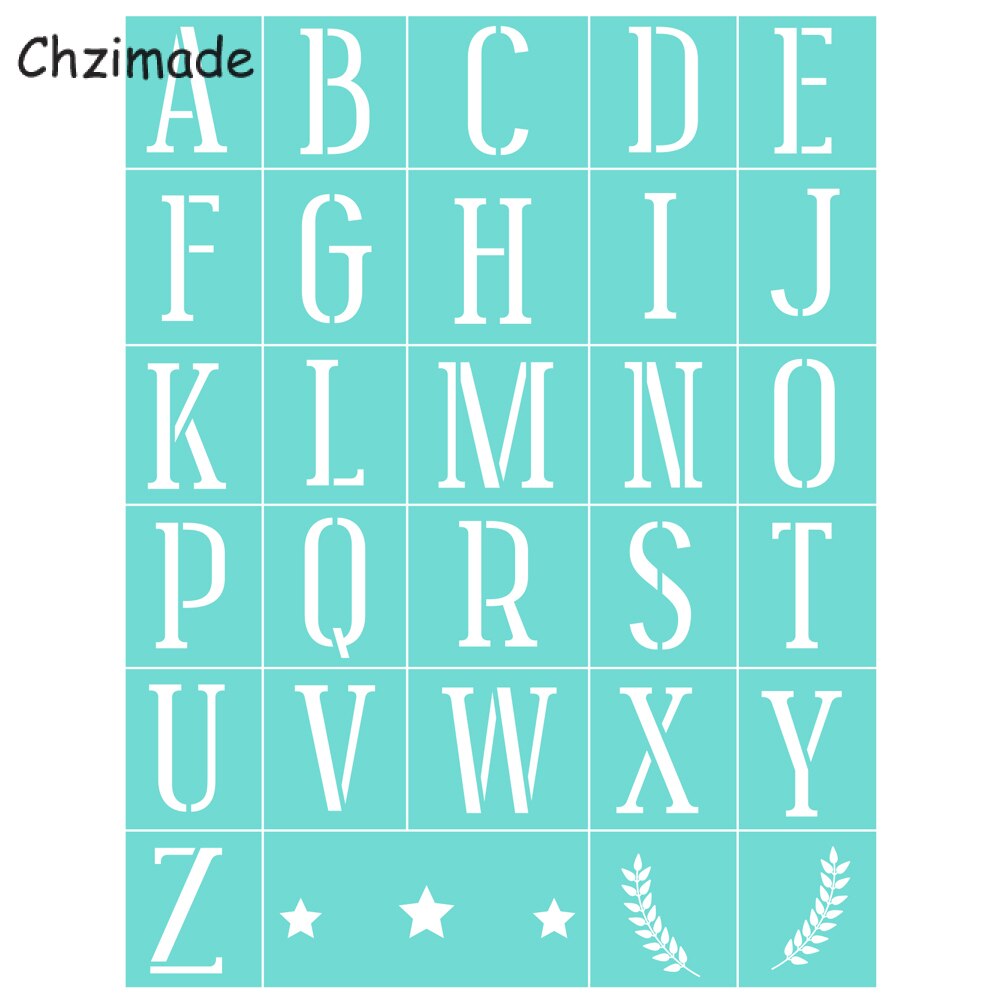 Chzimade-Plantilla de serigrafía autoadhesiva con letras y mariposas, malla de transferencia de 8,5x11 &quot;para camisetas, manualidades hechas a mano, bricolaje: 4