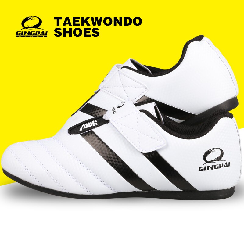 Chaussures de Taekwondo pour enfants et adultes, , WTF avec cuir PU, respirant, résistant à l&#39;usure, baskets de sport de karaté