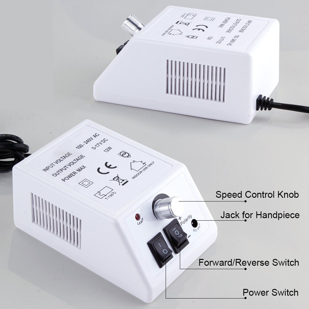 20000RPM 12W Electric Nail Drill Machine For Manicure And Pedicure Drill Milling Machine Nails Equipment Set Electric Nail File