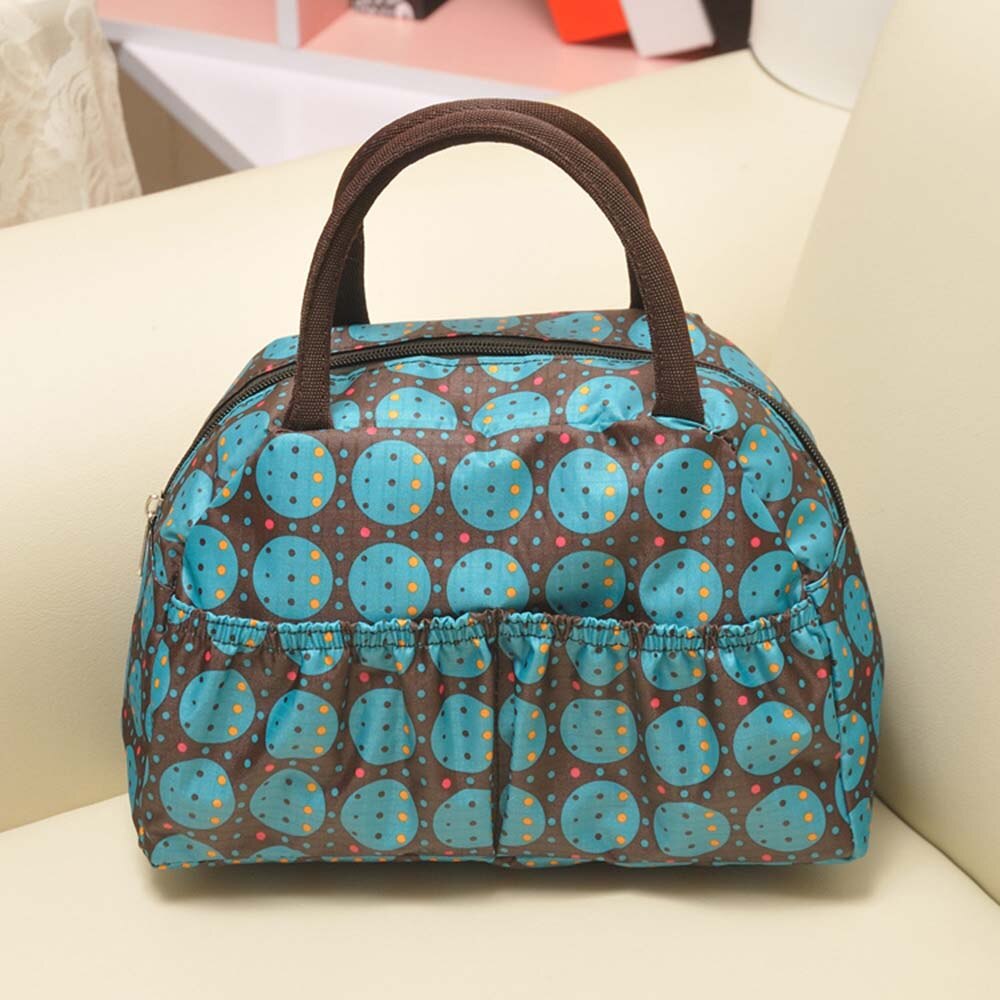 Handbag Small Bag Waterproof Printed Lunch Bag Bag Hand Carry Female Bag Storage Bag 31506: 10