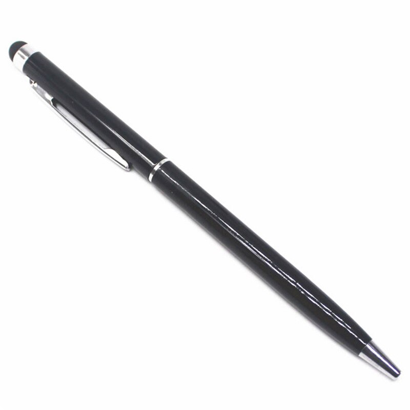 Navy Blue ballpoint pen Originality Metal Touch Pen Touch Screen Stylus Tablet Smart Phone Capacitor Stylus Black ink refill: 6