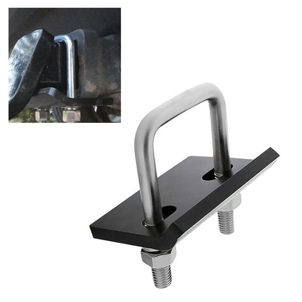 Let at installere låsejern holdbar stabilisator trailer campingvogn med u bolt hitch strammer støj eliminere reparation multifunktion