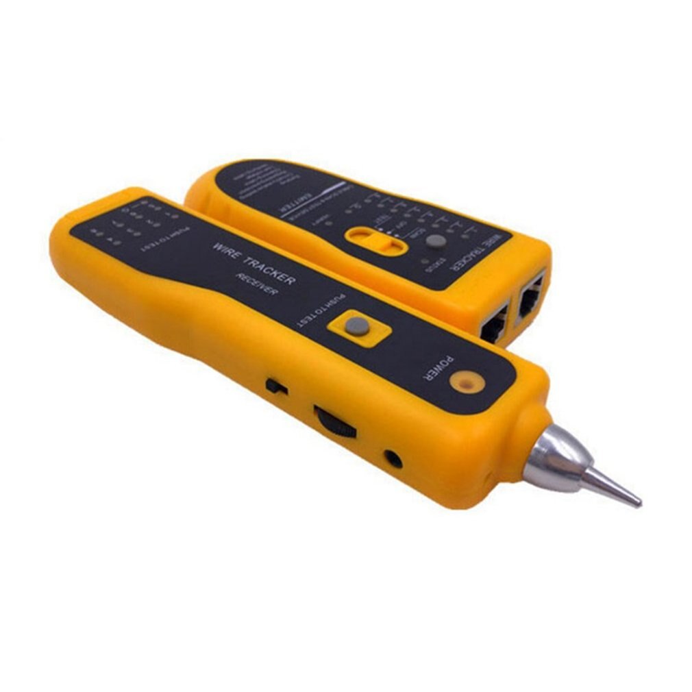 JW-360 próbnik kabla sieciowego LAN wykrywacz kabli telefonicznych diagnozuj zestaw narzędzi tonowych RJ45 RJ11 testowanie sekwencji linii