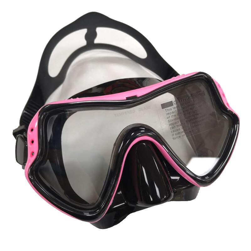 Maschera professionale per immersioni subacquee e snorkeling occhiali antiappannamento occhiali da nuoto nuoto Set di tubi per respiro facile