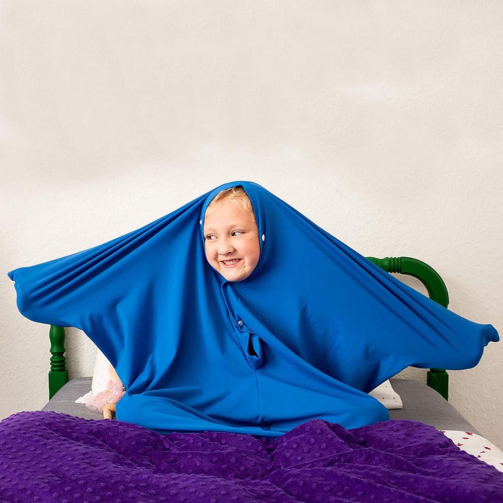 Kinderen Zintuiglijke Sok Full Body Wrap Om Stress Angst Stretchy Veilig Comfortabel Ademend Sack Voor Jongens Meisjes