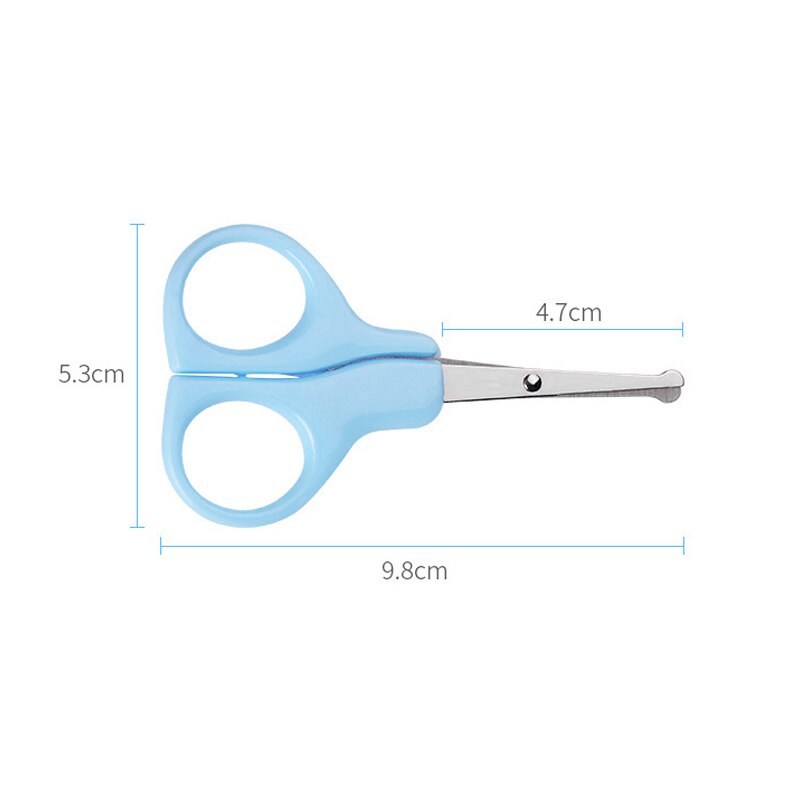 Pasgeboren Baby Handig Baby Care Veilig Nail baby Rvs Veiligheid Nagelknipper Schaar Manicure Cutter Nail Care