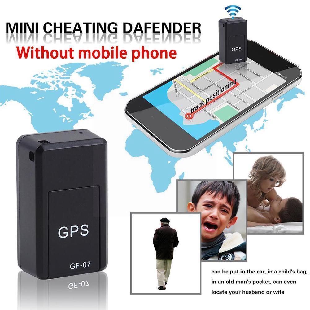 GF07 Mini Car Tracker GPS Real Time Tracking Locator Standby GSM Conte GPS Magnetic Remote Tracker Tracker Locator Long GPS R4F2