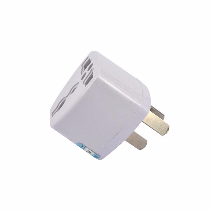 Australien nätkontakt universal 3 -stifts storbritannien/usa/eu till australien/nz ac jordadapter reseadapter för mobiltelefon hushållsapparater