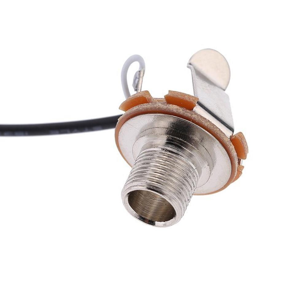 Acoustic Guitar Transducer Pre-Wired Amplifier Piezo Jack Pickup Accessory Guitar Patch Sensor 30cm Guitar Accessories