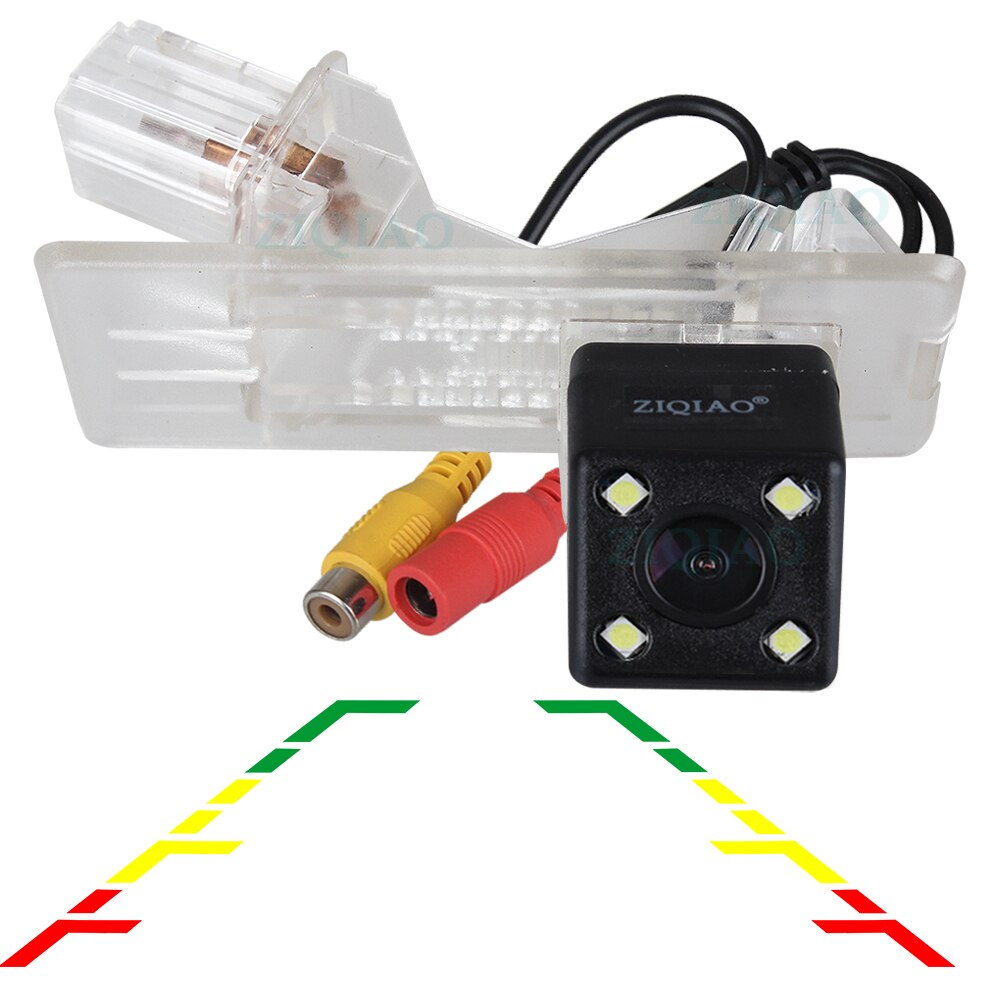 ZIQIAO for Renault Duster/ Dacia Duster Fluence HD Rear View Camera HS134 HS135: 4 LED linear track / HS135 For Duster