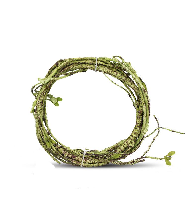 Flexible Bendable Artificial Tree Vine Jungle Vines Pet Habitat Decor for Lizard Frogs Snakes and More Reptiles
