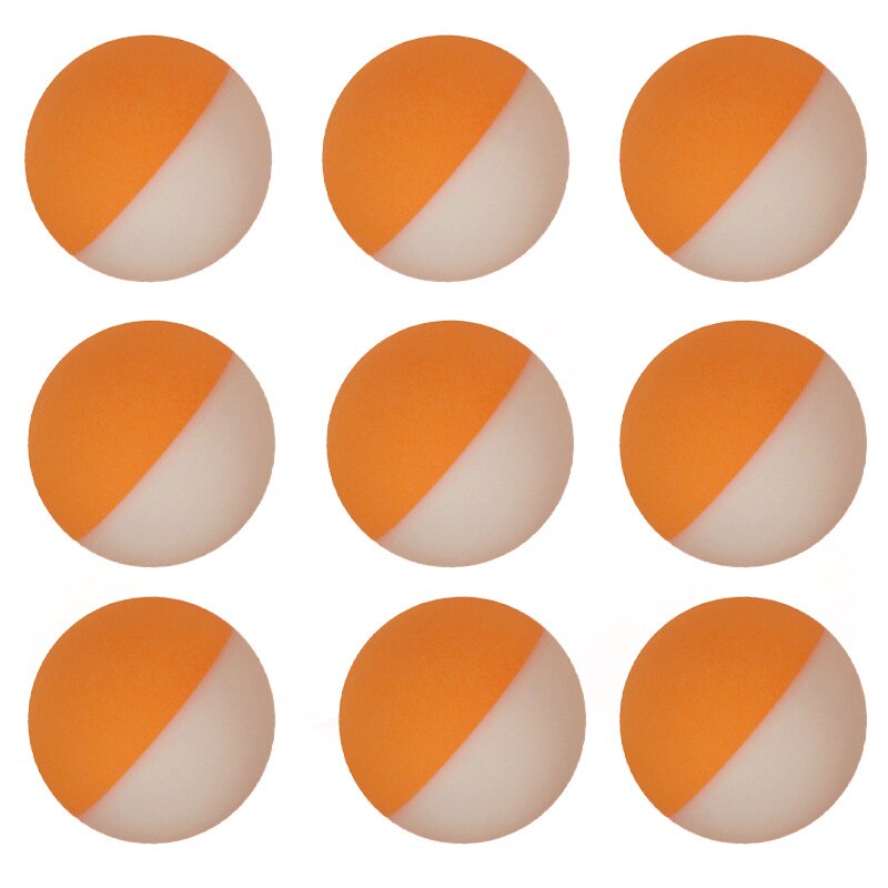 En pakke tofarvet bordtennisbolde dobbeltfarvede sømme abs 40+  kugler plastik bordtennisbolde holdbare højelastiske 10 stk /20 stk