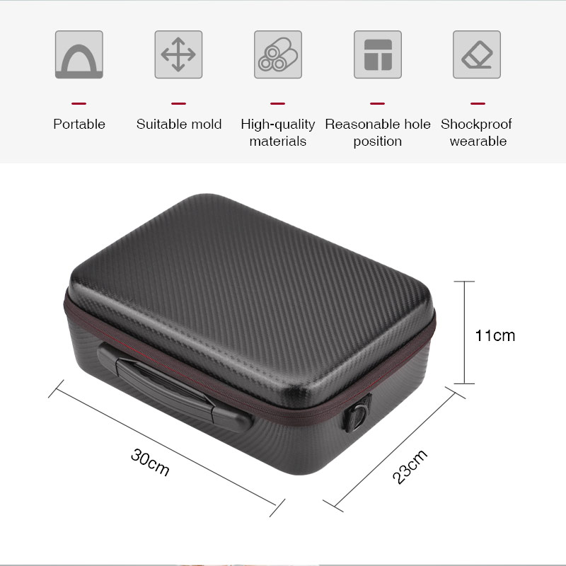 Sacchetto portatile Impermeabile Duro Della Copertura Borsette di Stoccaggio Custodia Da Viaggio Borse A Spalla Grande Capacità Per DJI Mavic Aria 2 Drone Accessori